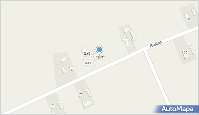 Rusiec, Rusiec, 31a/2, mapa Rusiec