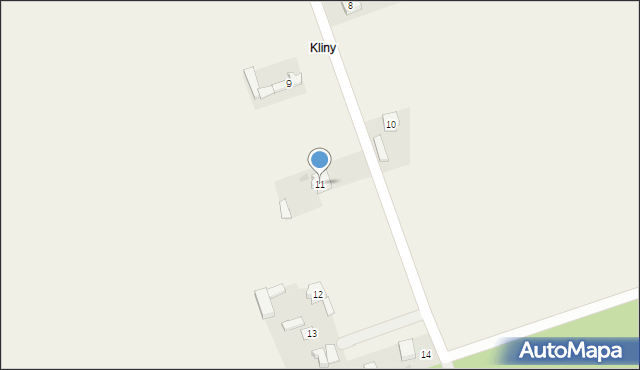 Rusiec, Rusiec-Kolonia, 11, mapa Rusiec