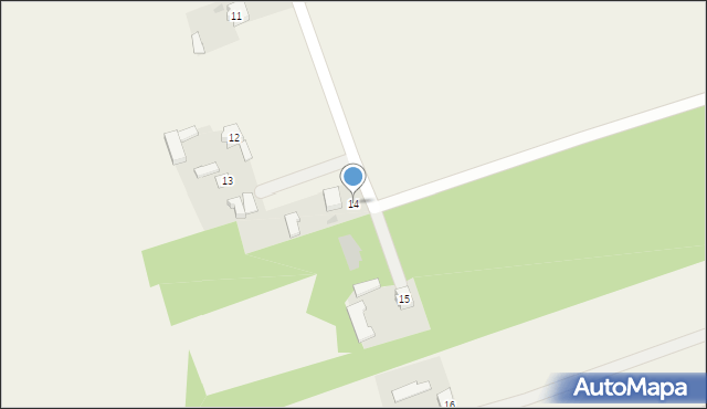 Rusiec, Rusiec-Kolonia, 14, mapa Rusiec