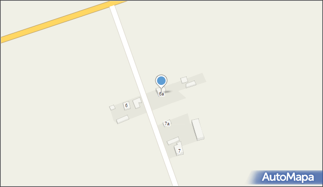 Rusiec, Rusiec-Kolonia, 6a, mapa Rusiec