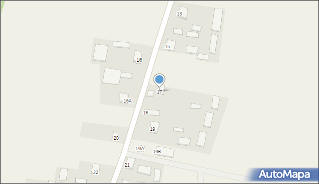 Rusiły, Rusiły, 17, mapa Rusiły