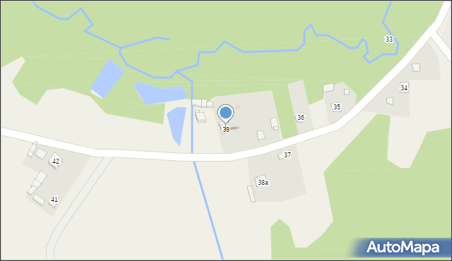 Rusinów, Rusinów, 38, mapa Rusinów