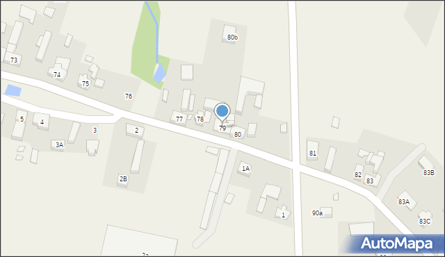 Rusinów, Rusinów, 79, mapa Rusinów