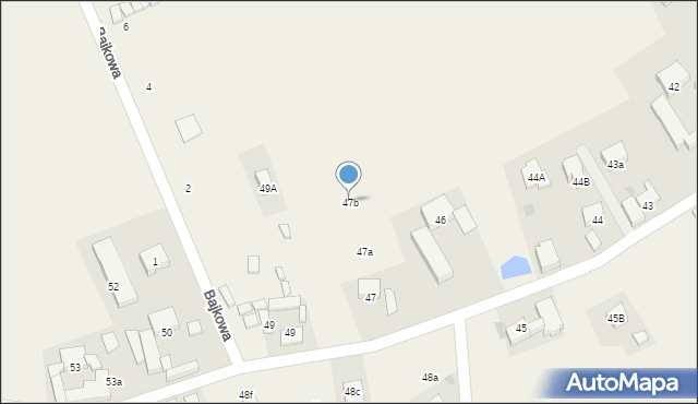 Rusinowo, Rusinowo, 47b, mapa Rusinowo