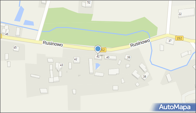 Rusinowo, Rusinowo, 41, mapa Rusinowo