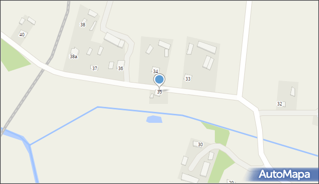 Ruskie Piaski, Ruskie Piaski, 35, mapa Ruskie Piaski