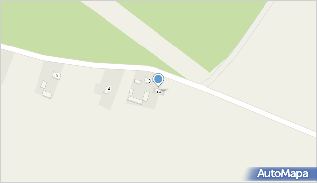 Ruskie Piaski, Ruskie Piaski, 3a, mapa Ruskie Piaski