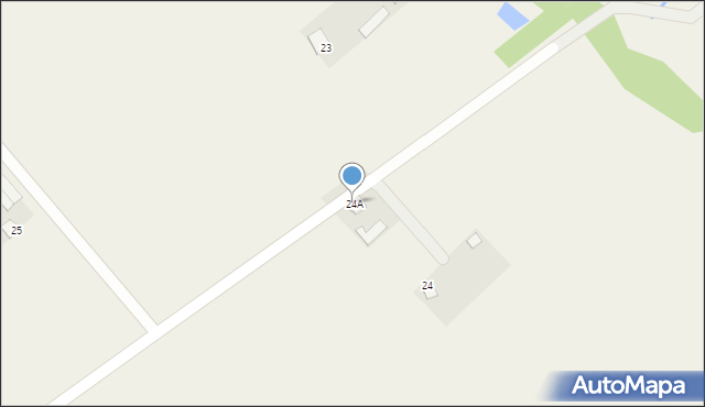 Ruskołęka-Parcele, Ruskołęka-Parcele, 24A, mapa Ruskołęka-Parcele