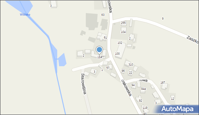 Rusocice, Rusocice, 114, mapa Rusocice