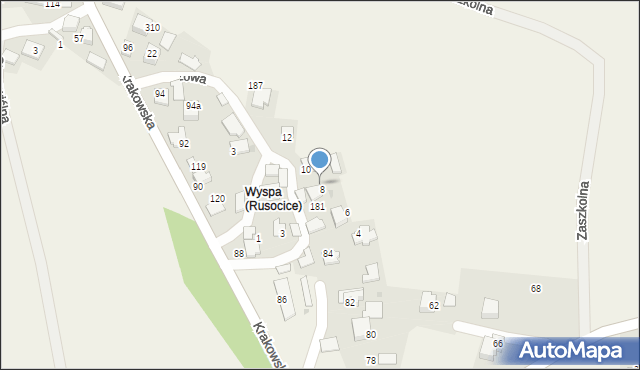 Rusocice, Rusocice, 132, mapa Rusocice