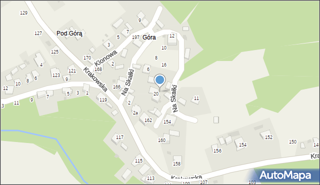 Rusocice, Rusocice, 147, mapa Rusocice