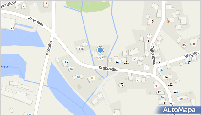 Rusocice, Rusocice, 277, mapa Rusocice