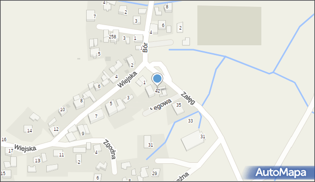 Rusocice, Rusocice, 42, mapa Rusocice