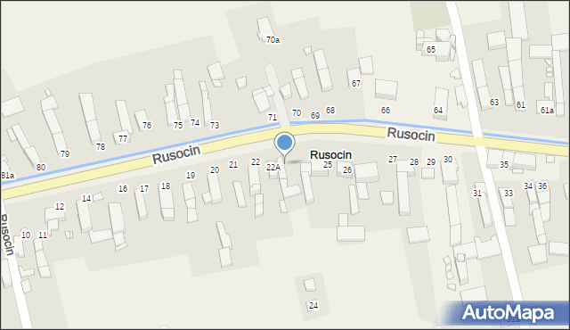 Rusocin, Rusocin, 23, mapa Rusocin