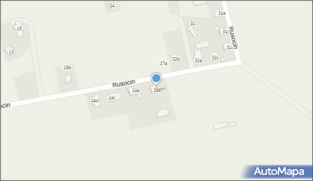 Rusocin, Rusocin, 24b, mapa Rusocin