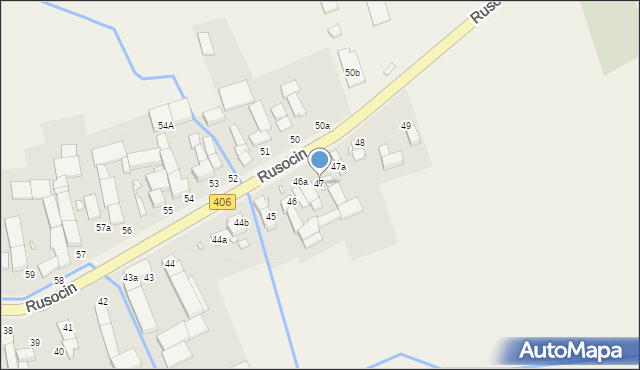 Rusocin, Rusocin, 47, mapa Rusocin