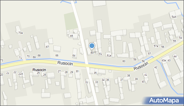 Rusocin, Rusocin, 63, mapa Rusocin