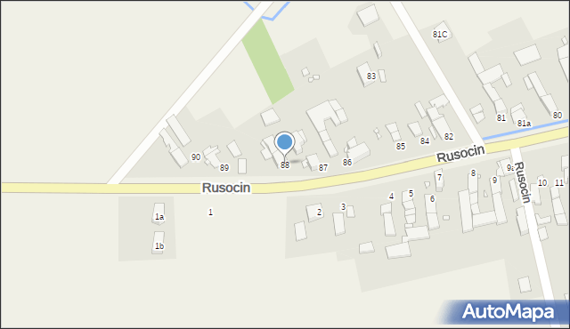Rusocin, Rusocin, 88, mapa Rusocin