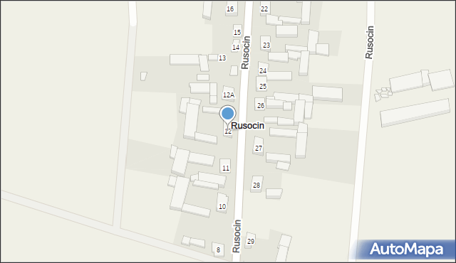 Rusocin, Rusocin, 12, mapa Rusocin