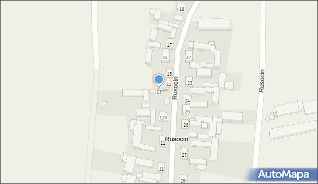Rusocin, Rusocin, 13, mapa Rusocin