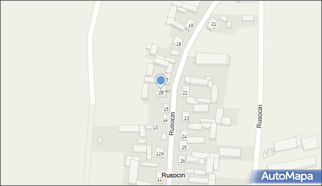 Rusocin, Rusocin, 16, mapa Rusocin