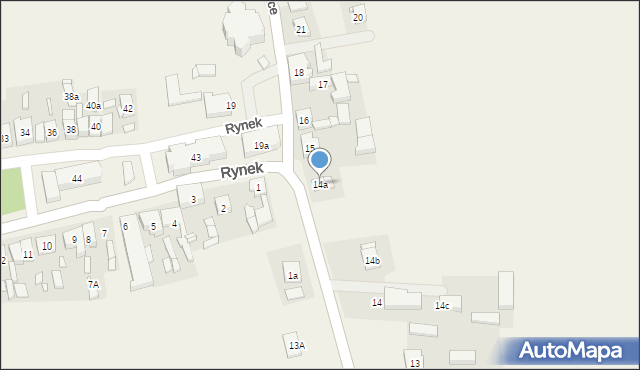 Russocice, Russocice, 14a, mapa Russocice