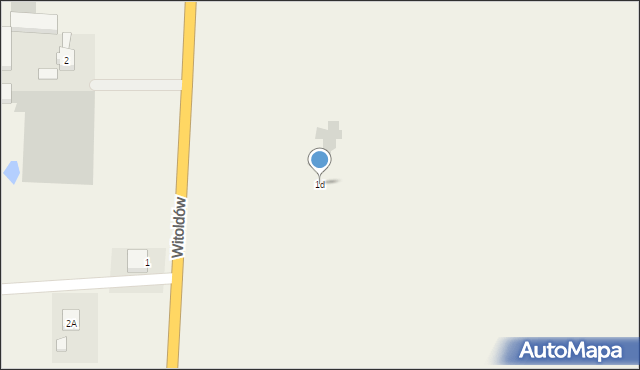 Russów, Russów, 1d, mapa Russów