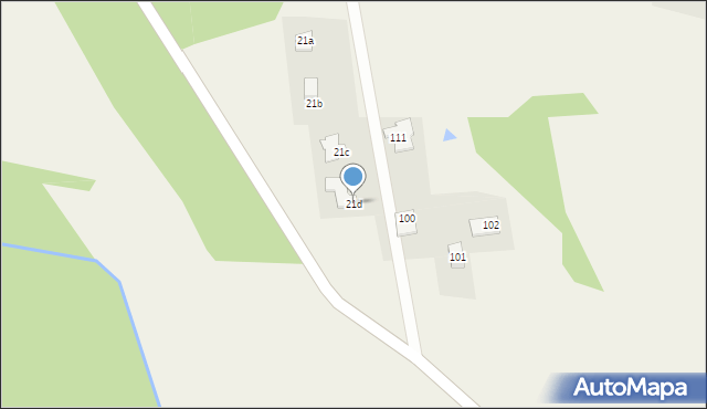 Ruszajny, Ruszajny, 21d, mapa Ruszajny