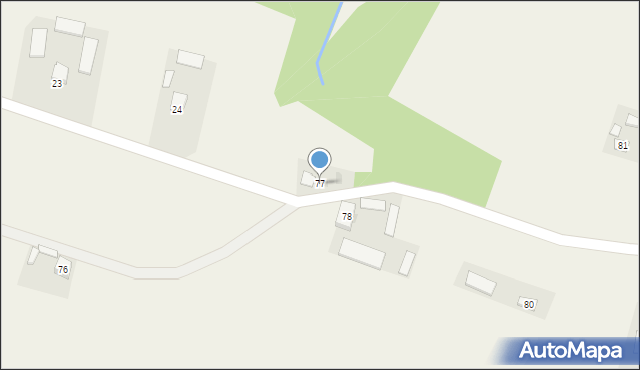 Ruszków, Ruszków, 77, mapa Ruszków