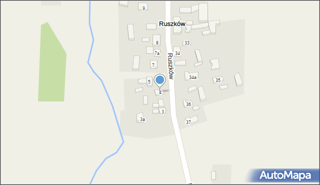 Ruszków, Ruszków, 4, mapa Ruszków