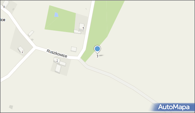 Ruszkowice, Ruszkowice, 3, mapa Ruszkowice