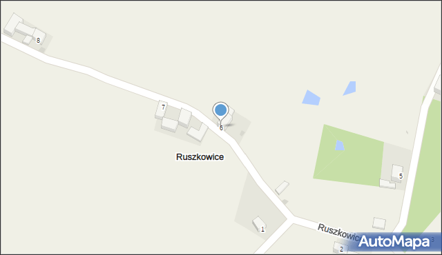Ruszkowice, Ruszkowice, 6, mapa Ruszkowice