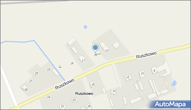 Ruszkowo, Ruszkowo, 15, mapa Ruszkowo