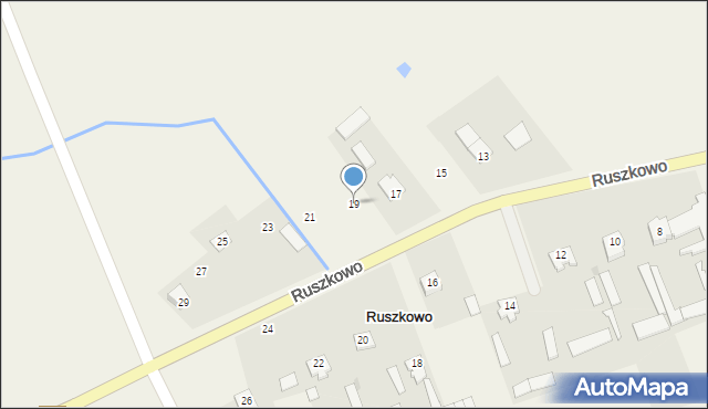 Ruszkowo, Ruszkowo, 19, mapa Ruszkowo
