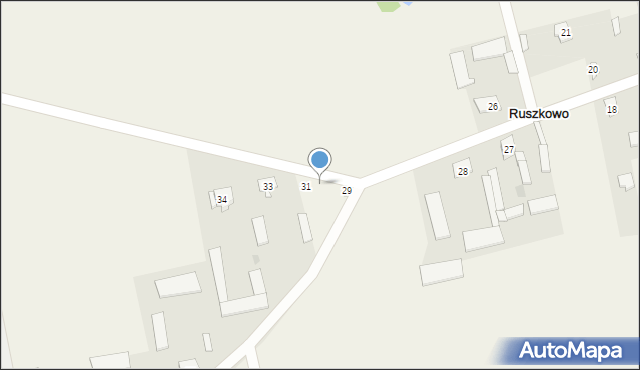 Ruszkowo, Ruszkowo, 32, mapa Ruszkowo