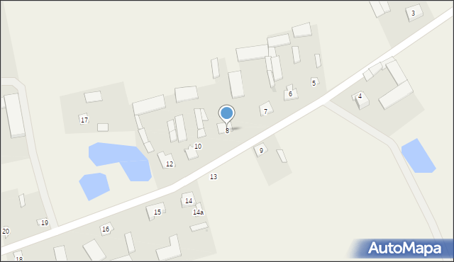 Ruszkowo, Ruszkowo, 8, mapa Ruszkowo