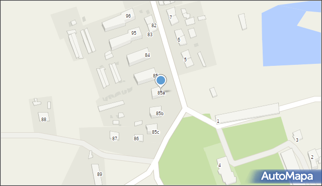 Ruszkowo, Ruszkowo, 85a, mapa Ruszkowo