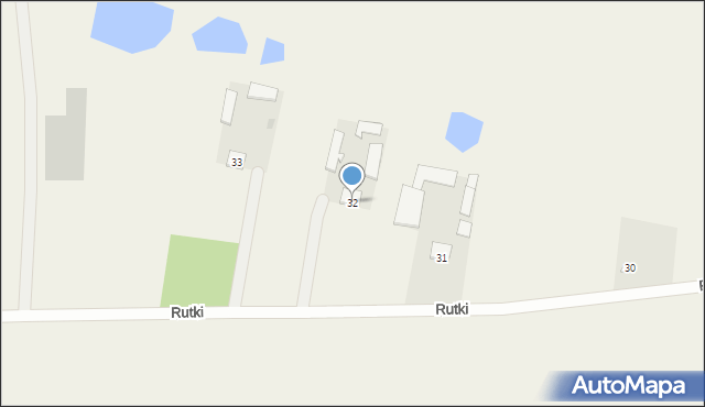 Rutki, Rutki, 32, mapa Rutki