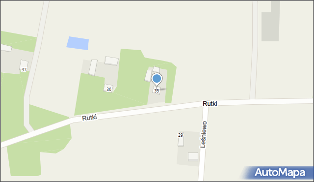 Rutki, Rutki, 35, mapa Rutki