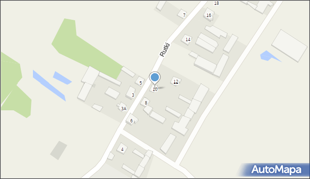 Rutki, Rutki, 10, mapa Rutki
