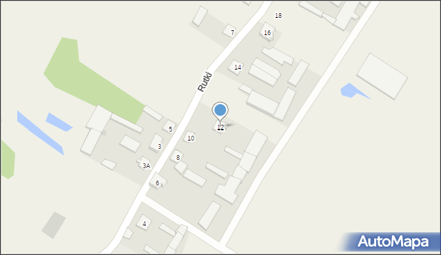 Rutki, Rutki, 12, mapa Rutki