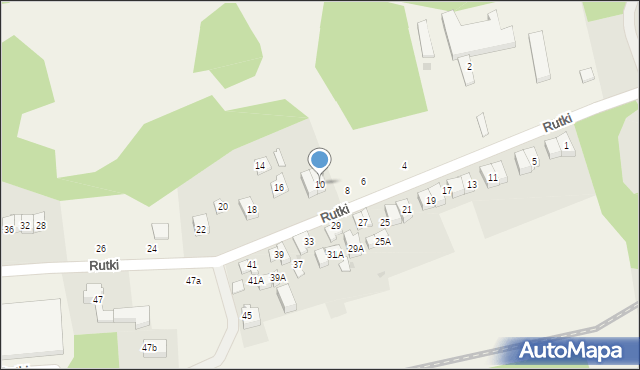 Rutki, Rutki, 10, mapa Rutki