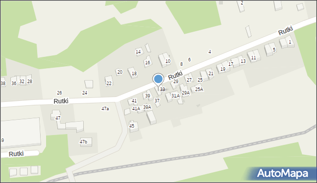 Rutki, Rutki, 35, mapa Rutki