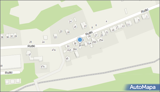 Rutki, Rutki, 37, mapa Rutki