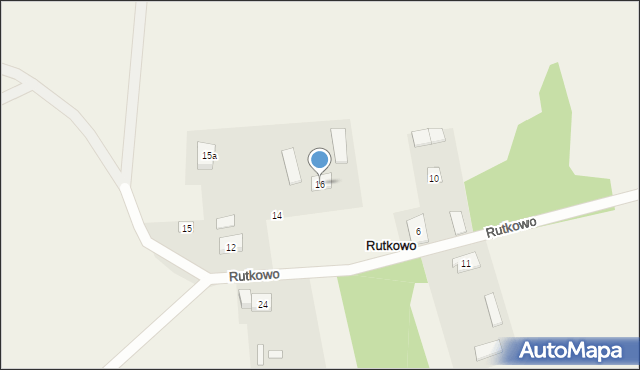 Rutkowo, Rutkowo, 16, mapa Rutkowo