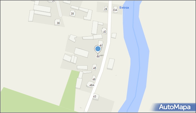 Rutkowskie, Rutkowskie, 44, mapa Rutkowskie