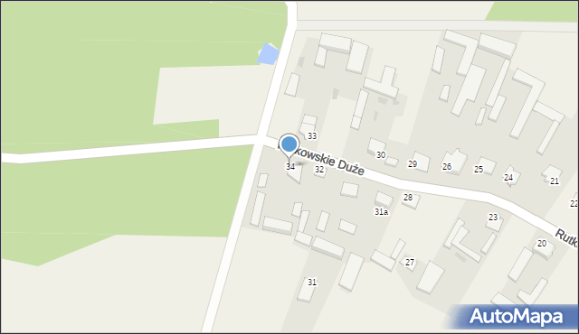 Rutkowskie Duże, Rutkowskie Duże, 34, mapa Rutkowskie Duże