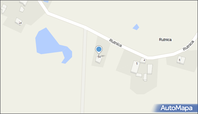 Rutnica, Rutnica, 5A, mapa Rutnica