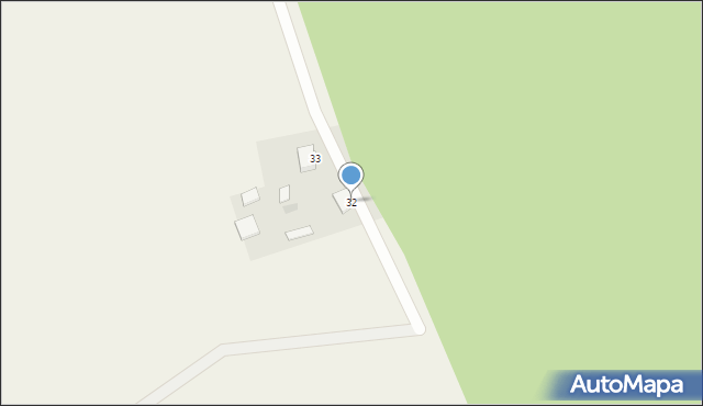 Ruzieck, Ruzieck, 32, mapa Ruzieck