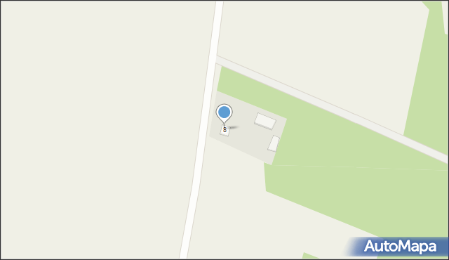 Ruzieck, Ruzieck, 8, mapa Ruzieck